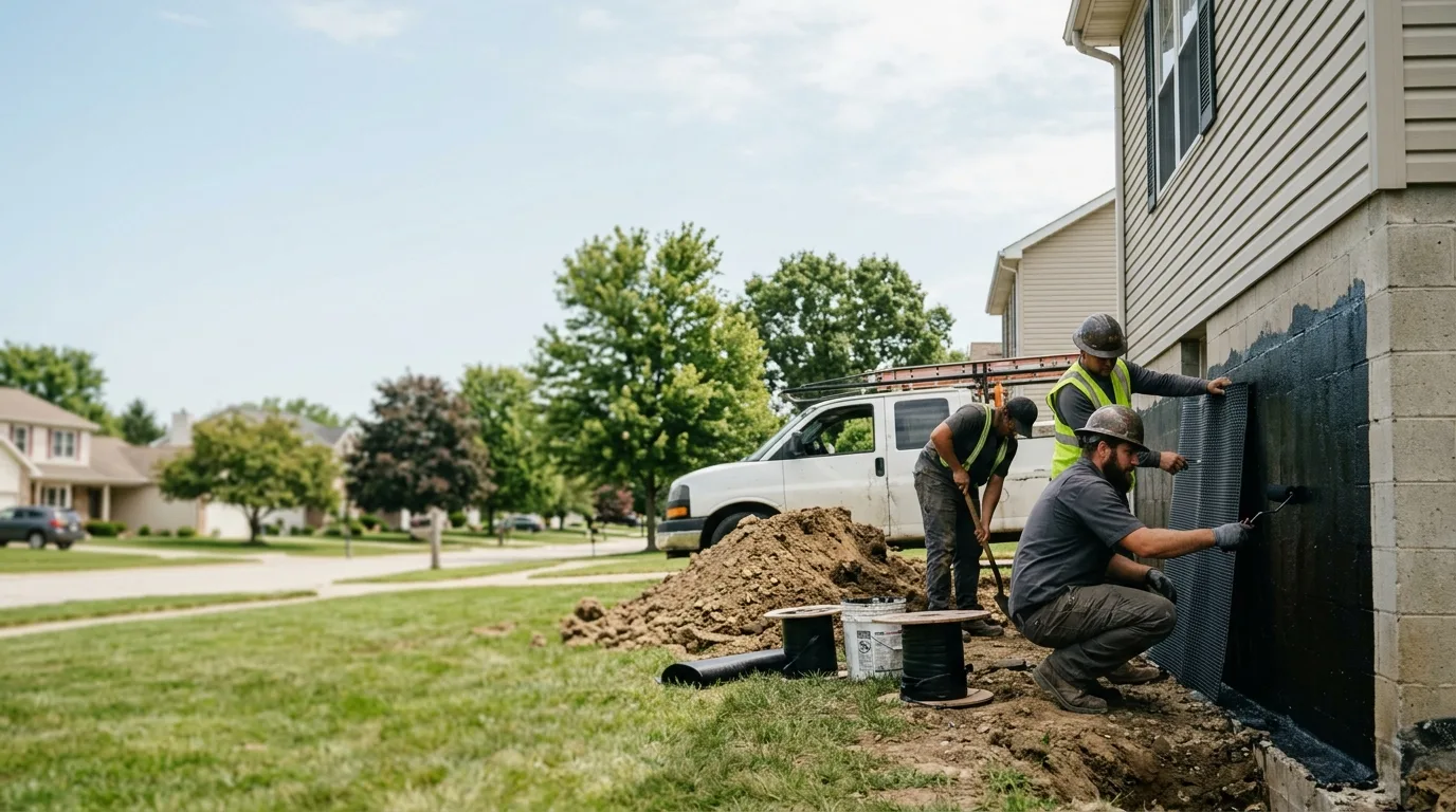 Basement Waterproofing in Moline, IL near me